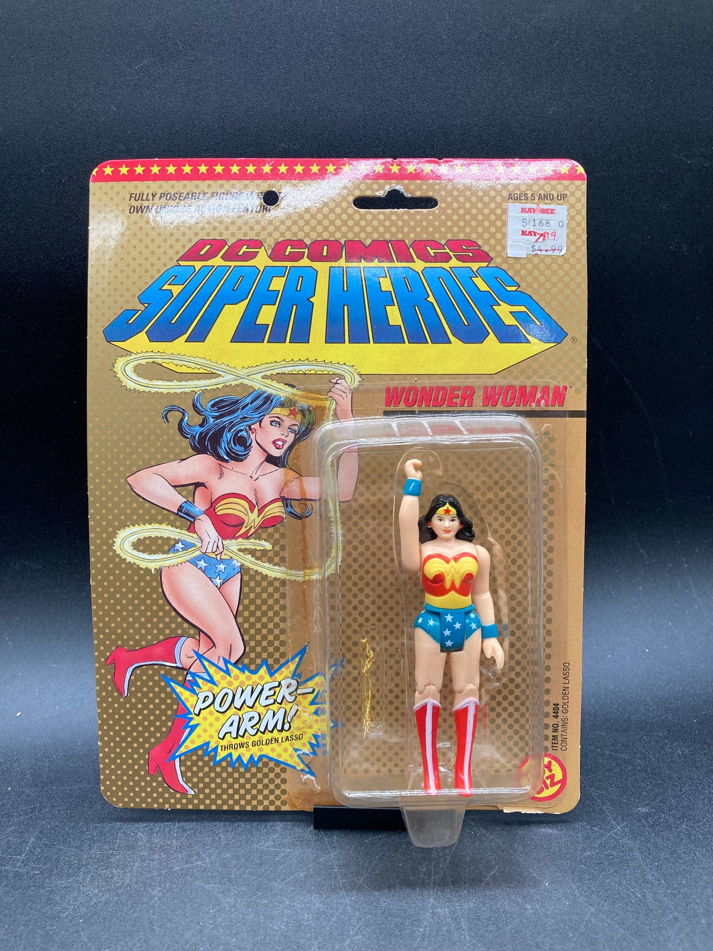 Wonder Woman Charan Toy/Toybiz DC Super Heroes Figure 1989
