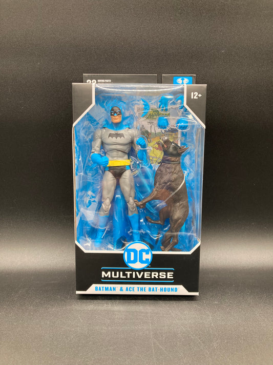 Batman & Ace The Bat-Hound McFarlane DC Multiverse Silver Age Figure 2024