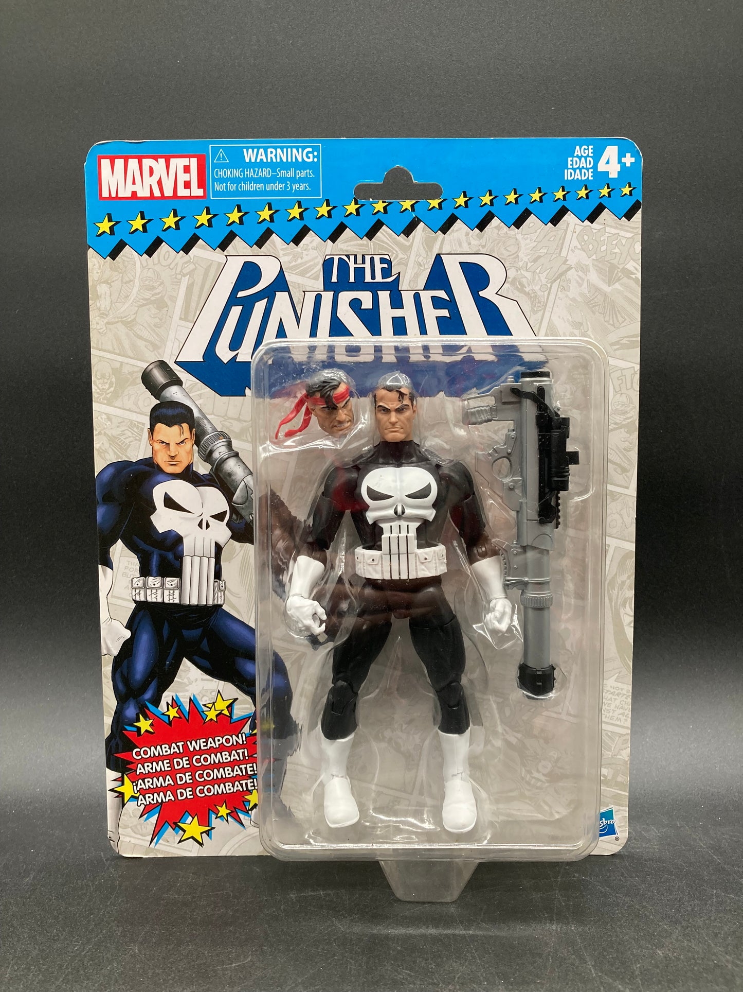 The Punisher Hasbro Marvel Retro Card Figure 2017