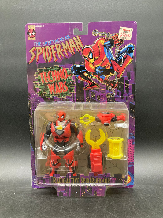 Radioactive Spider Armor Toybiz Spectacular Spider-Man Techno Wars Figure 1996