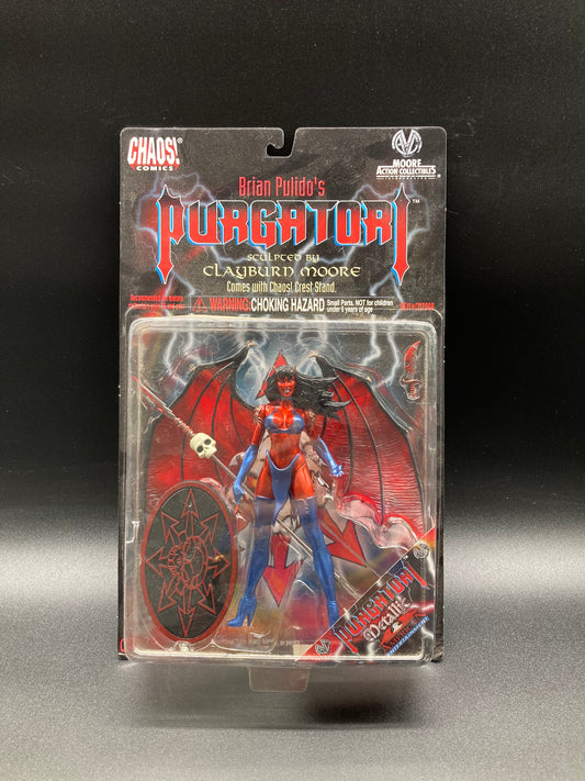 Purgatori Metallic Moore Action Collectibles Chaos Comics Figure 1997