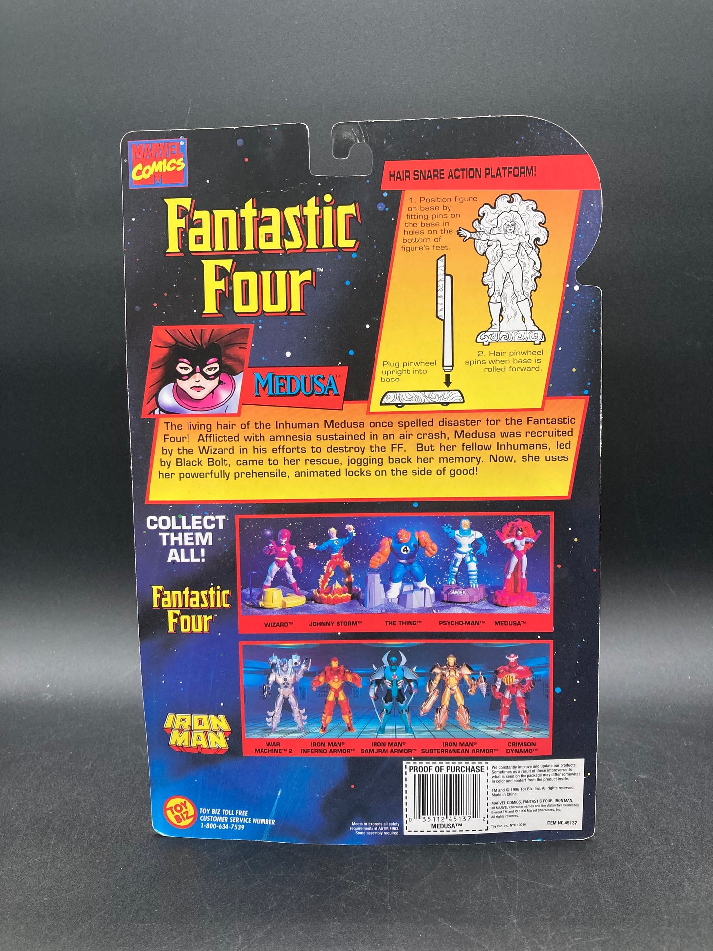 Medusa Toybiz Fantastic Four Figure 1996