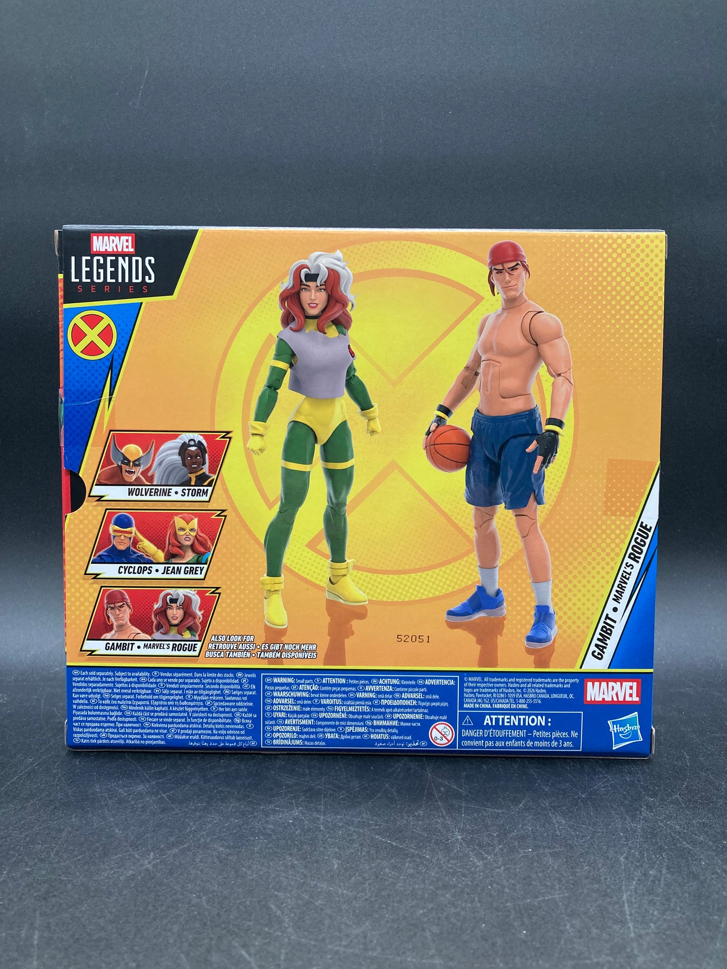 Gambit & Rogue Hasbro X-Men ‘97 Marvel Legends Pulse Exclusive Figure Set 2025