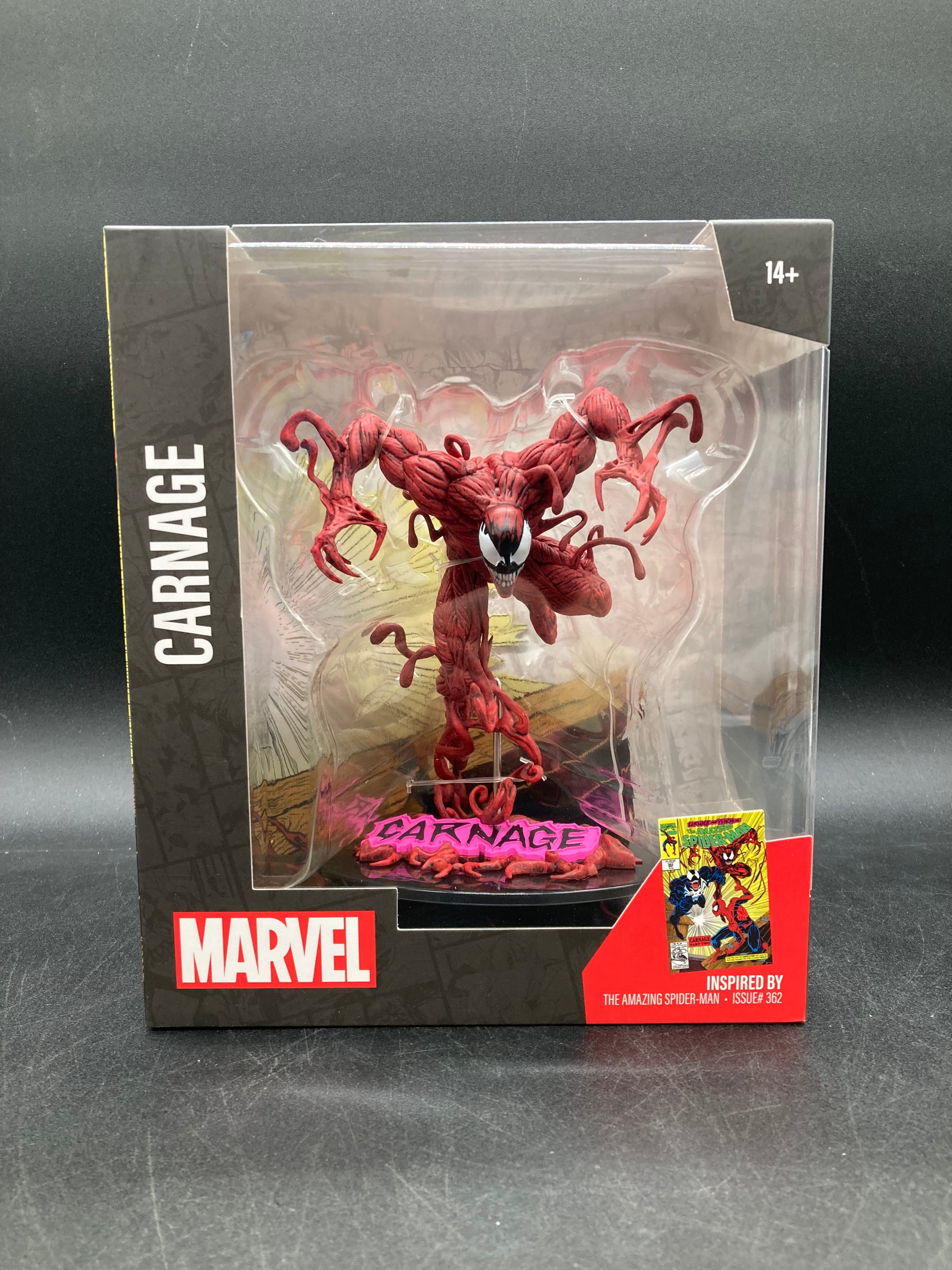 Carnage McFarlane Marvel Comics (The Amazing Spider-Man #362) 1/10 Scale Figure