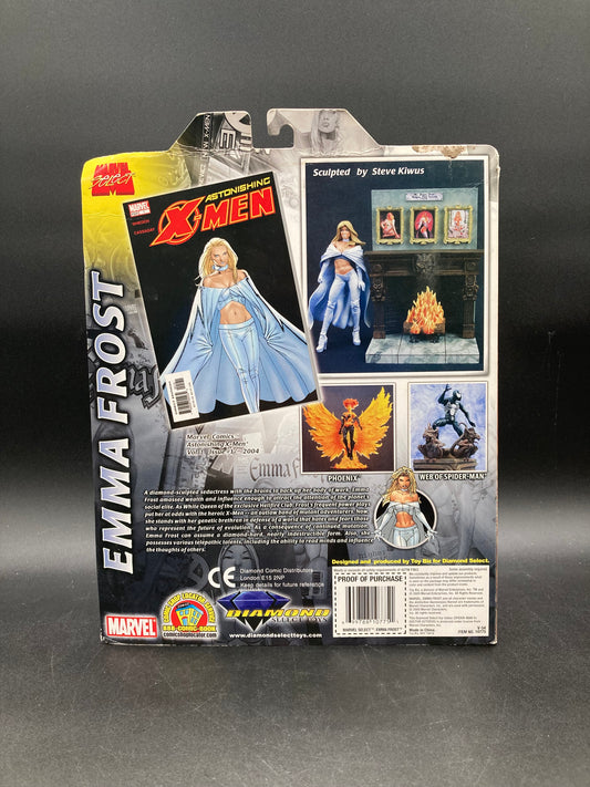 Emma Frost Whit Queen Diamond Select Marvel Select Figure 2005
