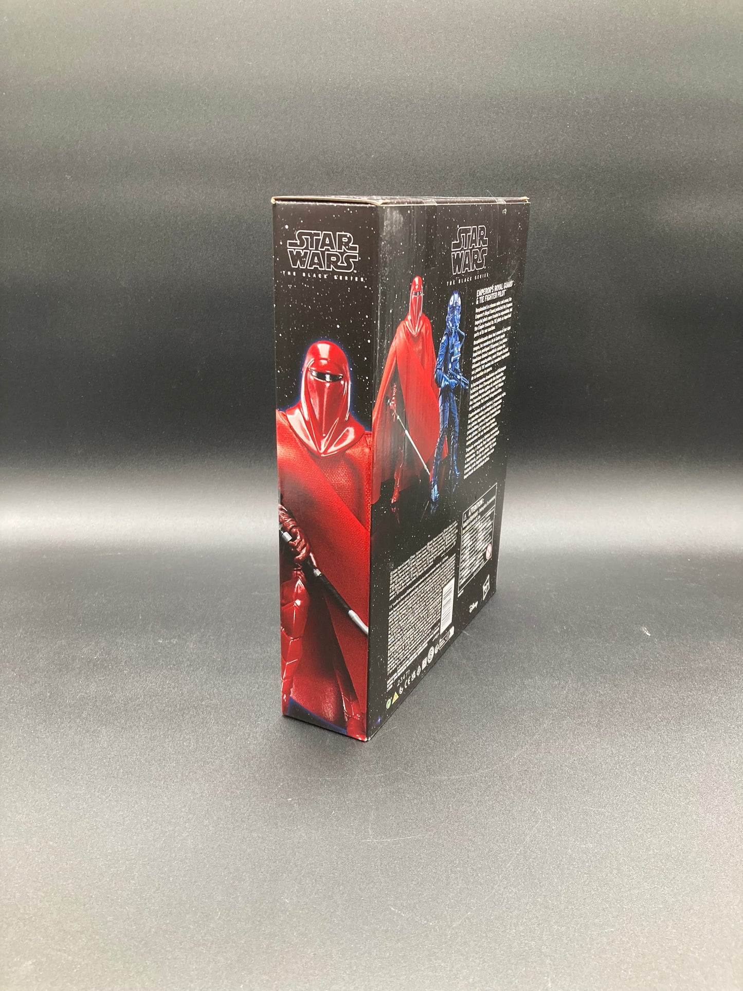 Star Wars Black Series Emperor’s Royal Guard & Tie Fighter Pilot ROTJ Carbonized Graphite 2PK