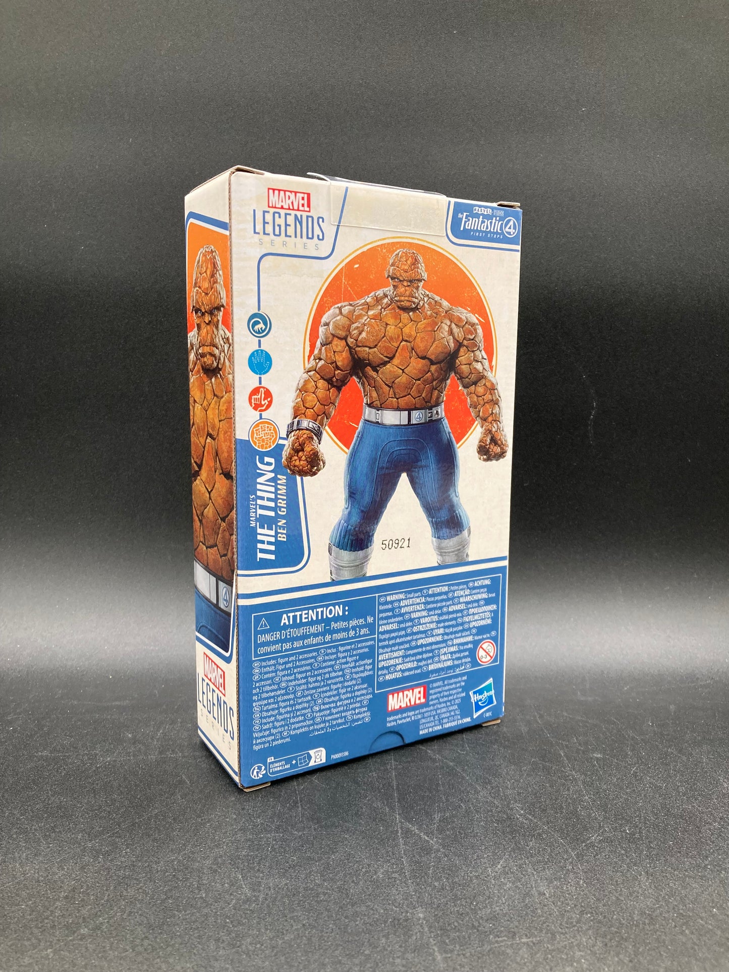 The Thing Hasbro Marvel Legends Fantastic Four Figure 2025