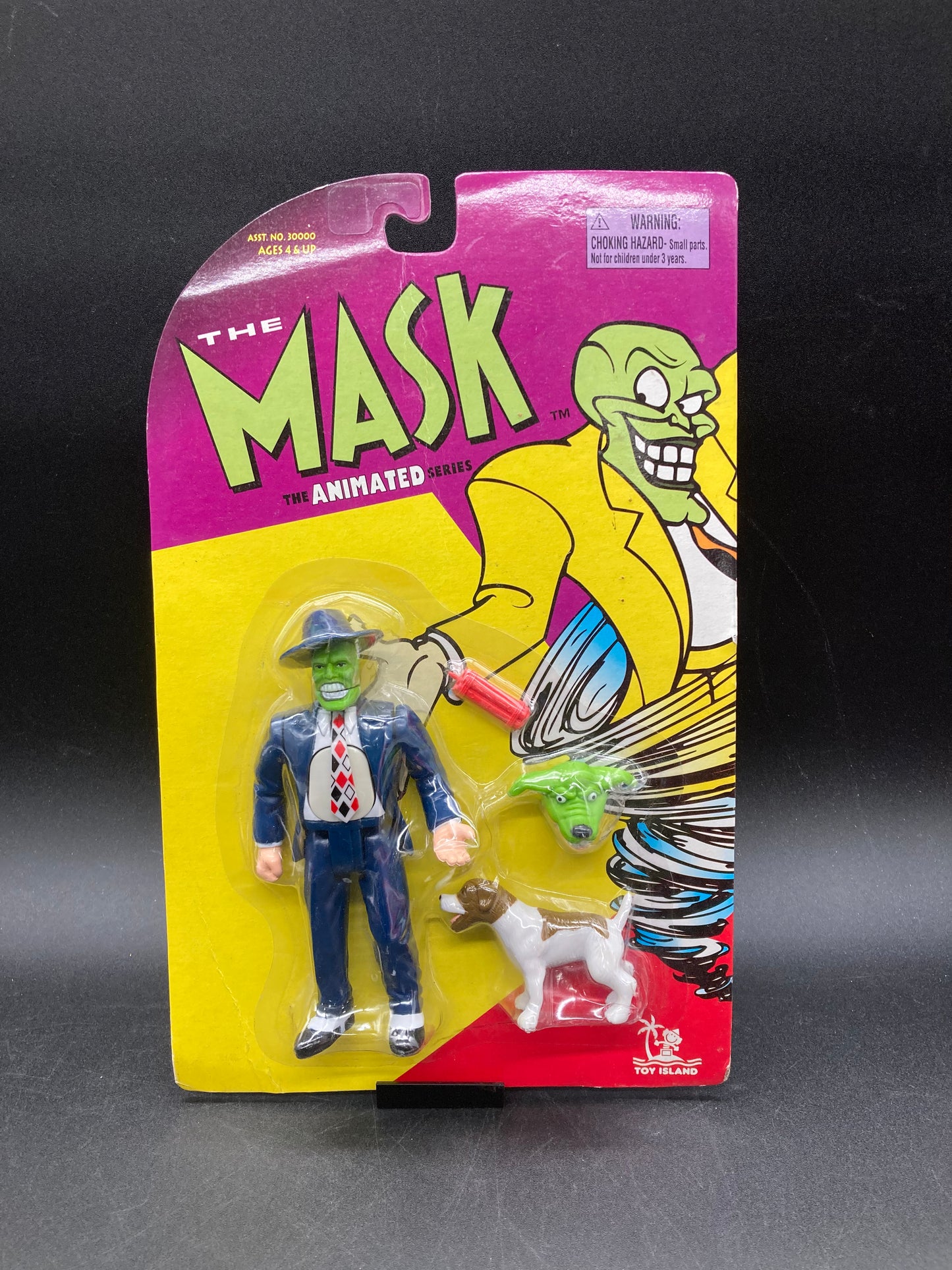 Belly Bustin’ Mask Toy Island The Mask Animated Series Figure 1997