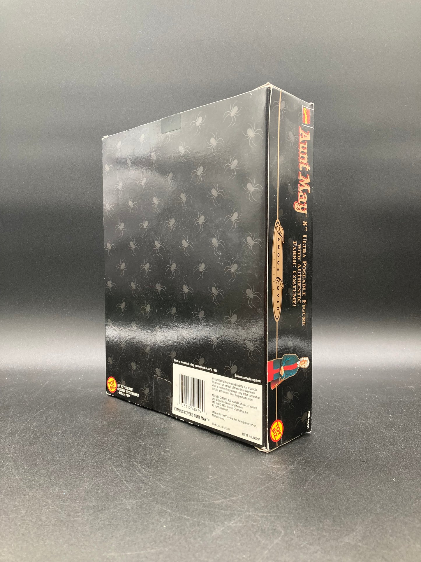Aunt May Toybiz Marvel Famous Cover Series Special Collector’s Edition Figure 1997 Limited Edition 1/10,000