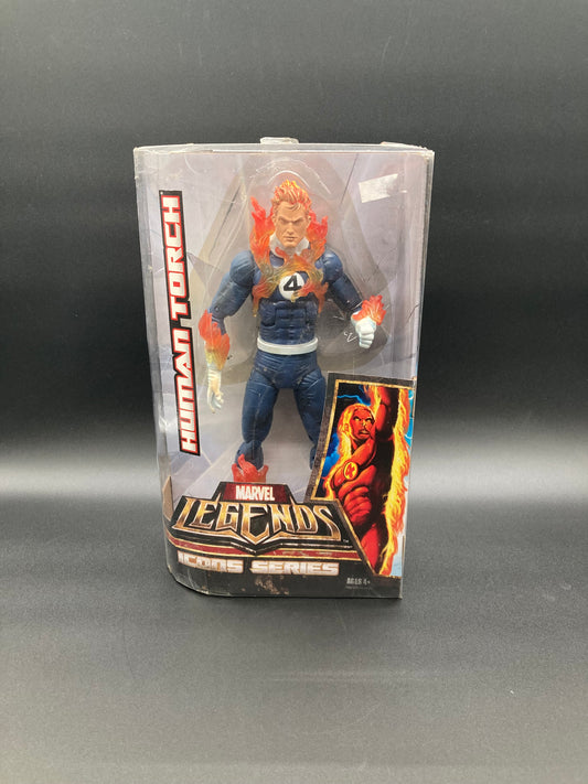 Human Torch Marvel Legends Icons Series Hasbro 2006