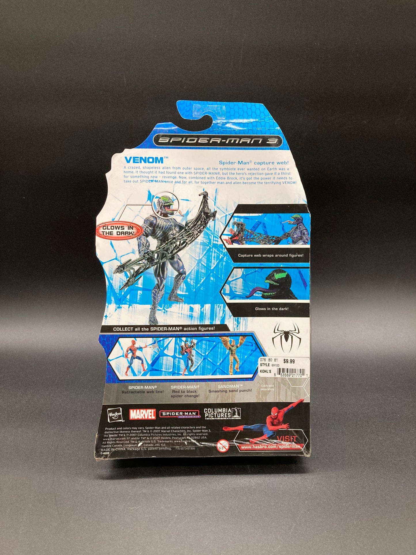 Venom Hasbro Spider-Man 3 Figure 2007