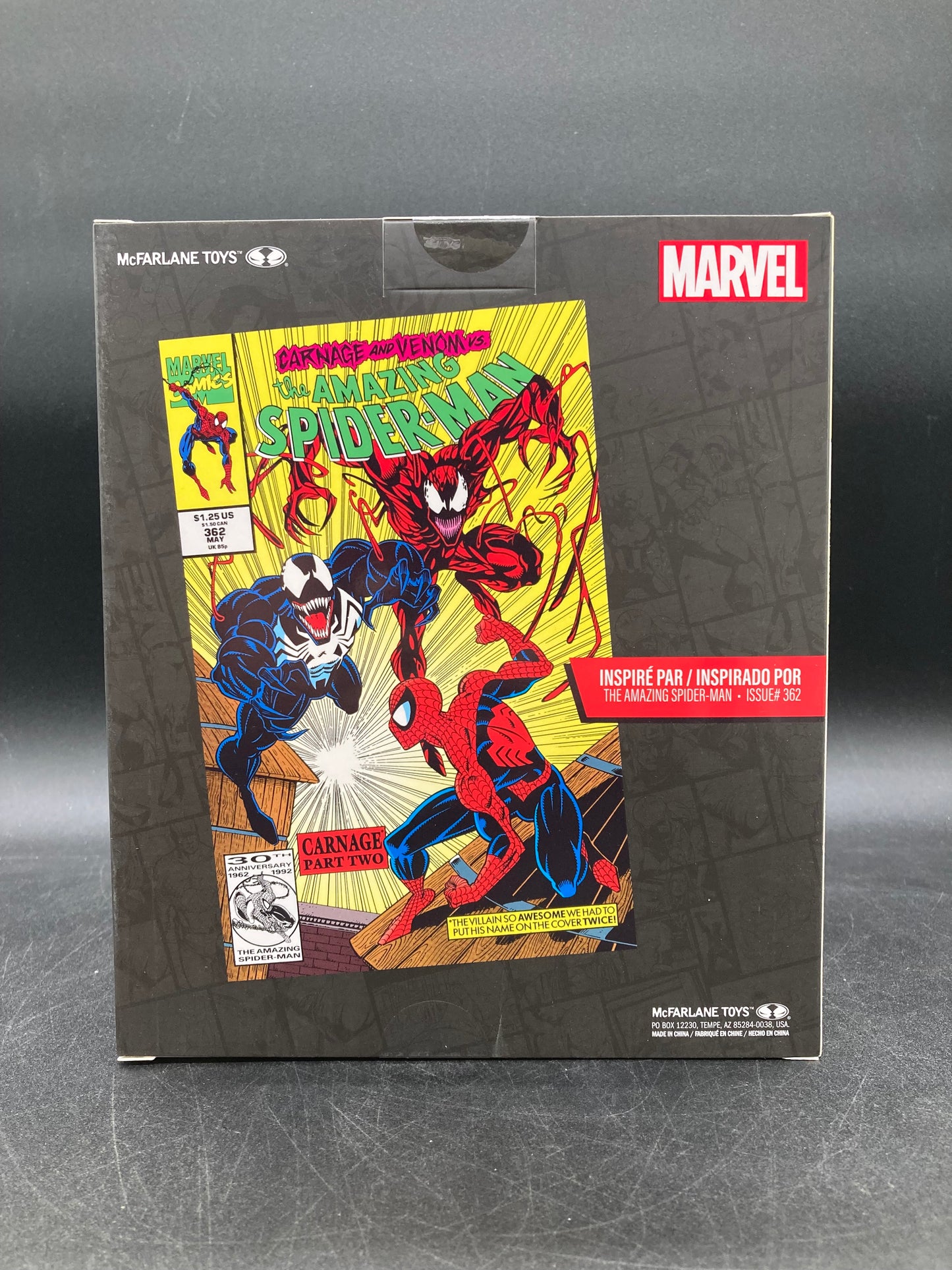 Carnage McFarlane Marvel Comics (The Amazing Spider-Man #362) 1/10 Scale Figure