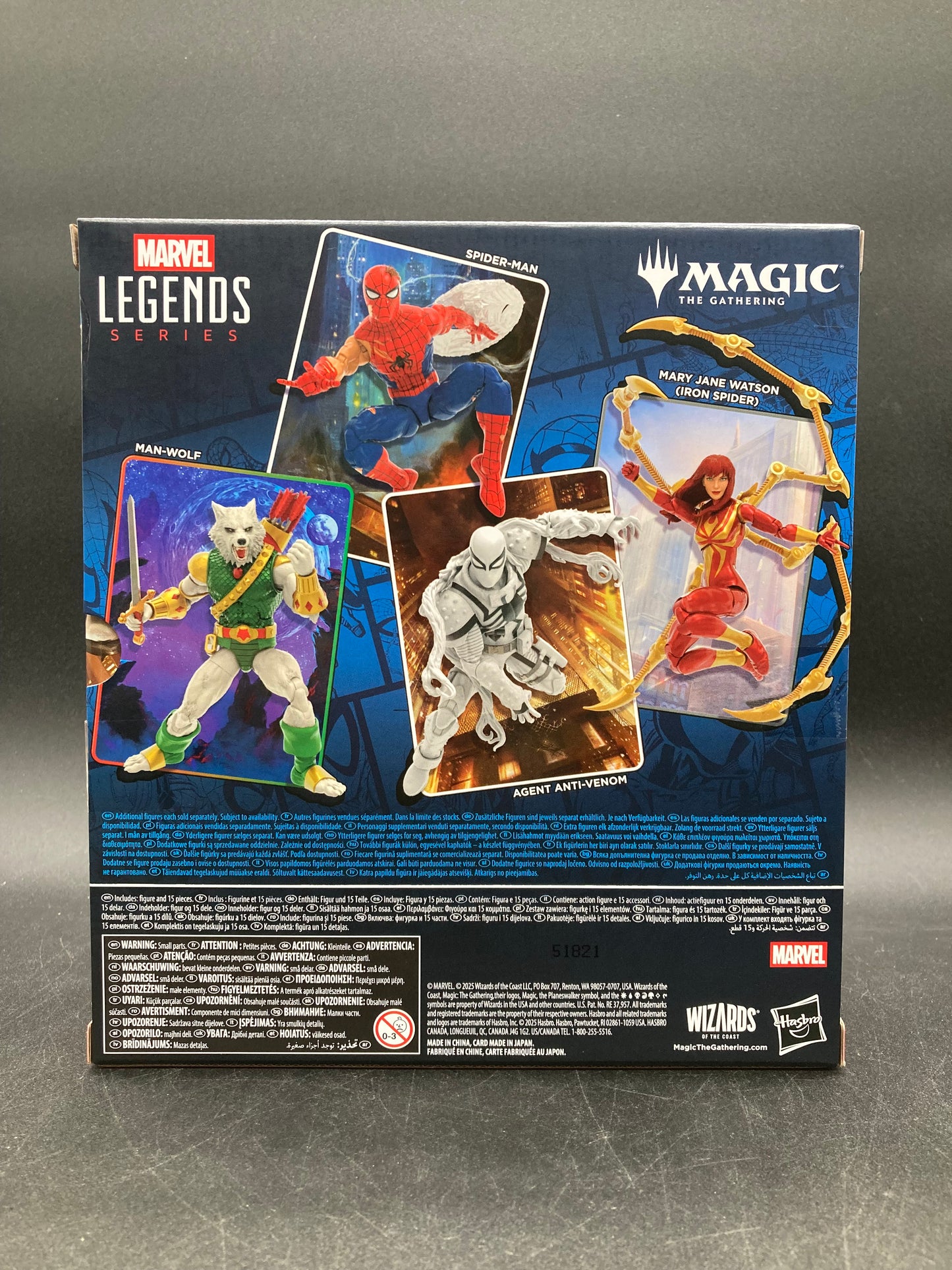 Agent Anti-Venom Hasbro Marvel Legends Magic The Gathering Figure 2025