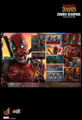 Zombie Deadpool Hot Toys Marvel Zombies 1/6 Scale Collectible Figure 2021 CMS06