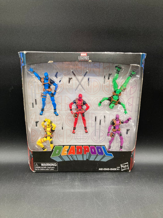 Deadpool “Help Wanted” Hasbro Marvel Legends Series 3.75in Figure Set 2017