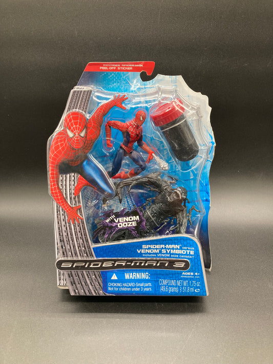Spider-Man VS Symbiote Hasbro Spider-Man 3 Figure Set 2007