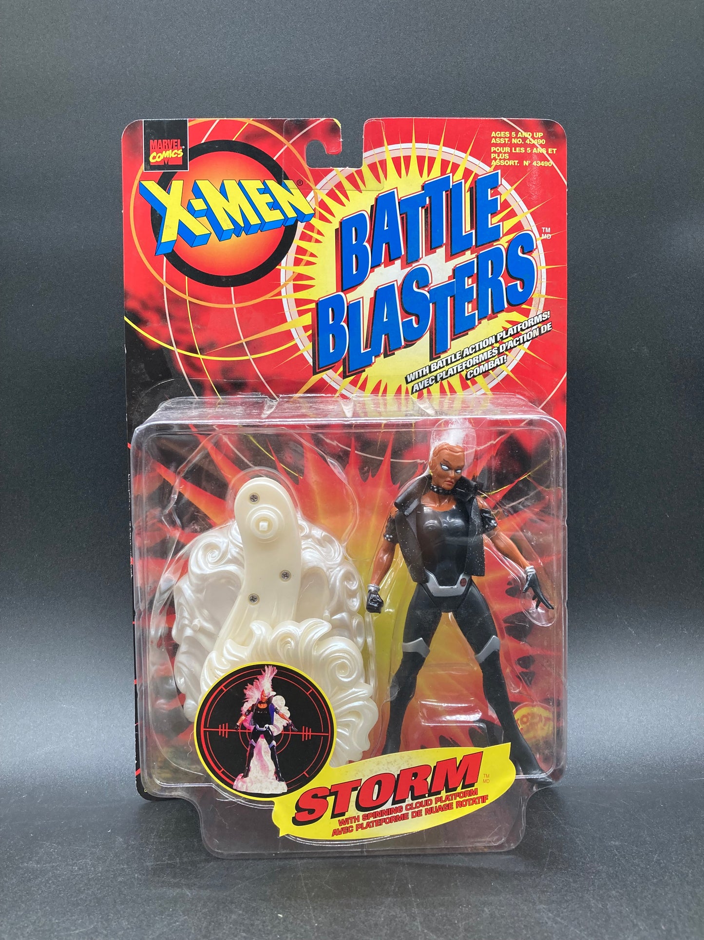 Storm Toybiz X-Men Battle Blasters Figure 1997
