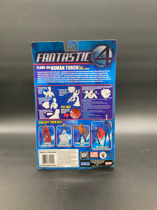 Human Torch Toybiz Fantastic Four Movie Toybiz 2005 Figure