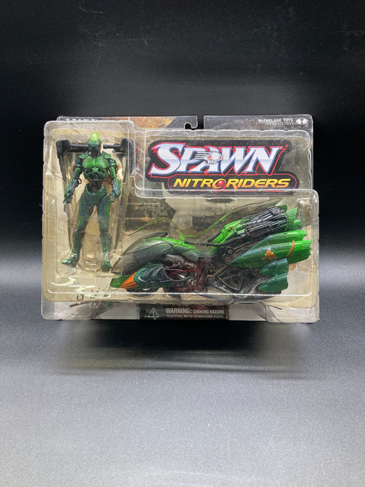 Spawn: Green Vapor McFarlane Spawn Nitro Riders Figure 1999