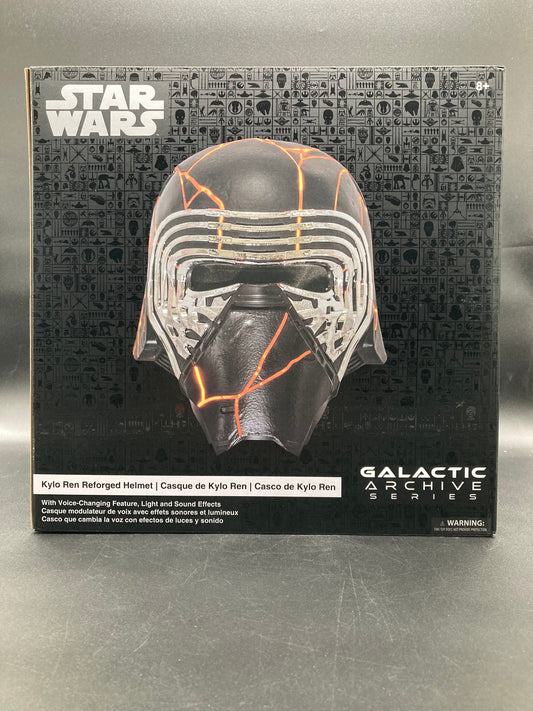 Kylo Ren Reforged Helmet Disney Exclusive Star Wars Galactic Archive Series Cosplay Costume Prop