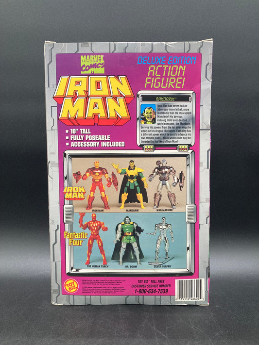 Mandarine Toybiz Iron Man Deluxe Edition 10” Action Figure 1994