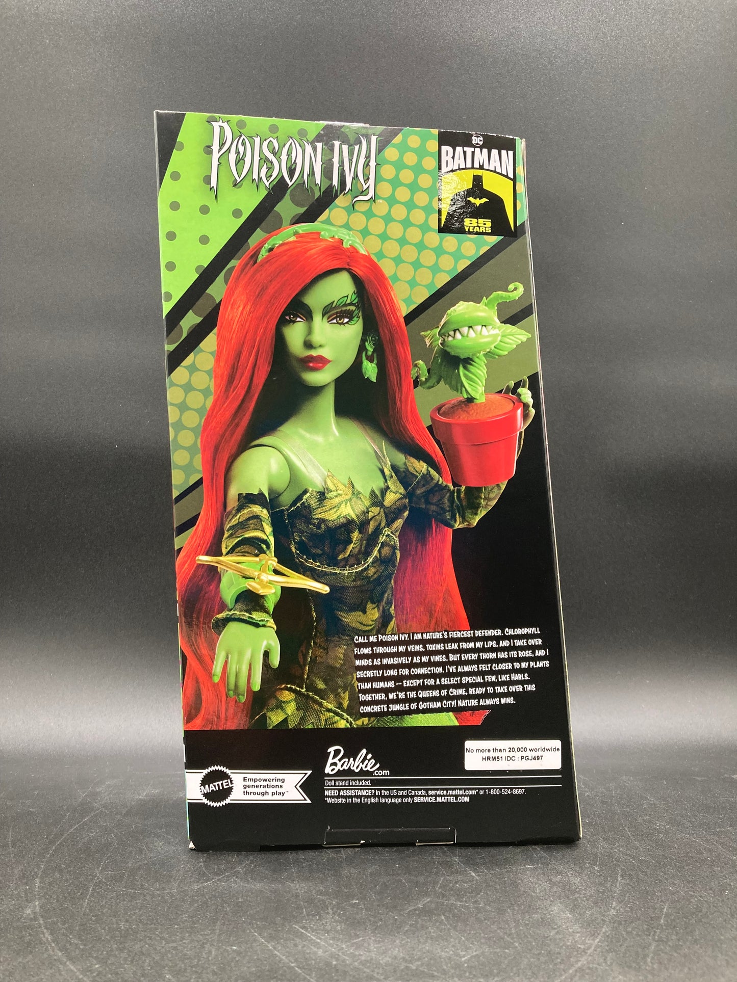 Poison Ivy Barbie Mattel DC Doll 2024