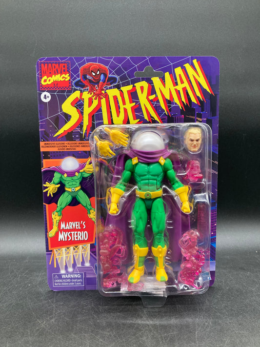 Mysterio Hasbro Marvel Legends Spider-Man Retro Figure 2025