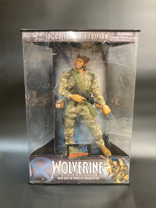 Wolverine (Camo) Toybiz Marvel Studios 12” Collector’s Edition Figure 2002