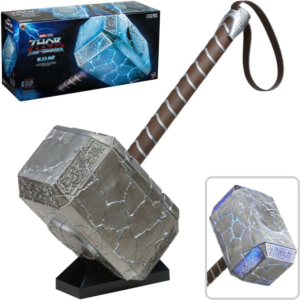 Mjolnir Hasbro Marvel legends Thor Love and Thunder Costume/Cosplay Accessory