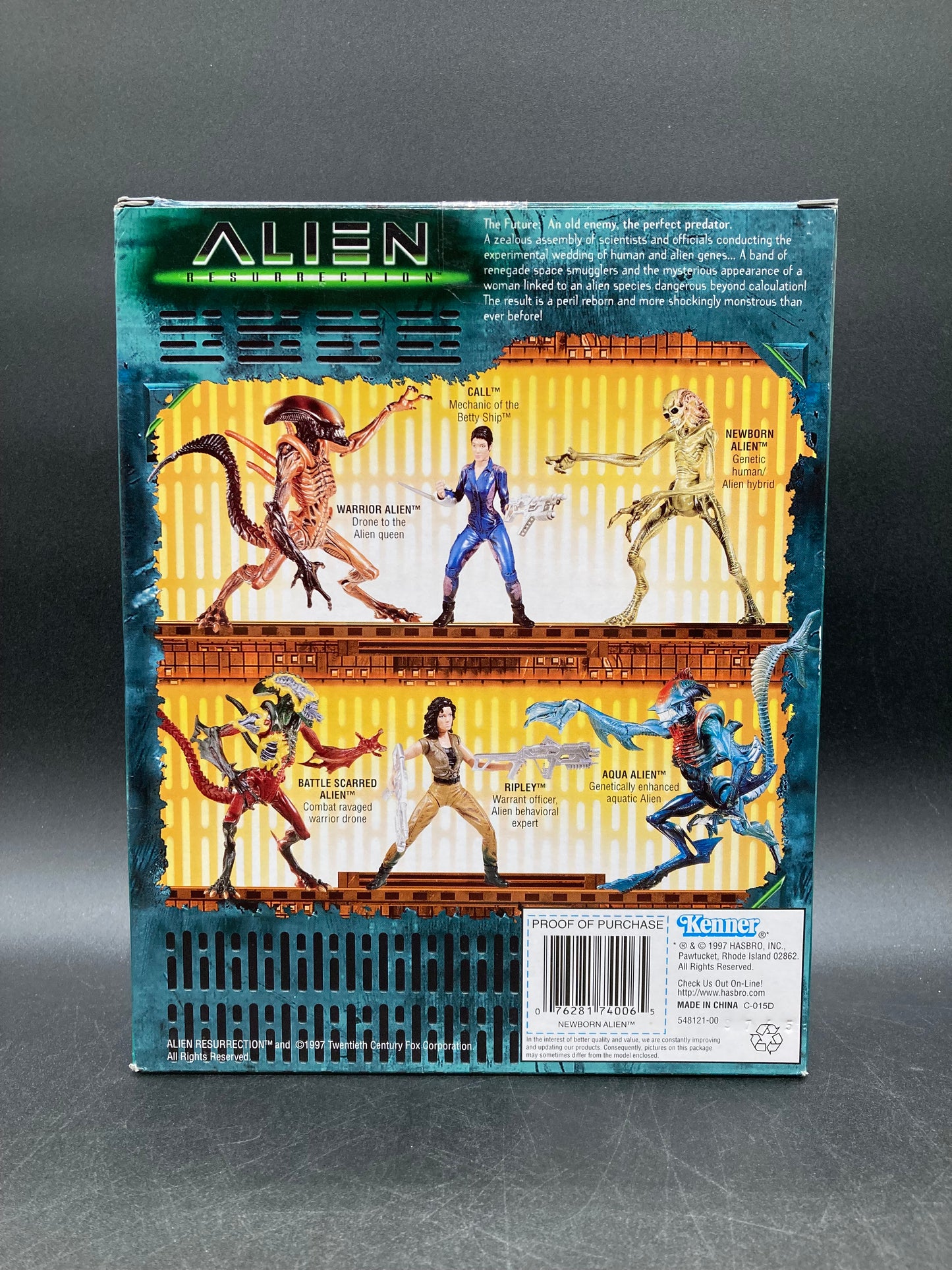Newborn Alien Kenner Alien Resurrection Hasbro Signature Series Figure 1997