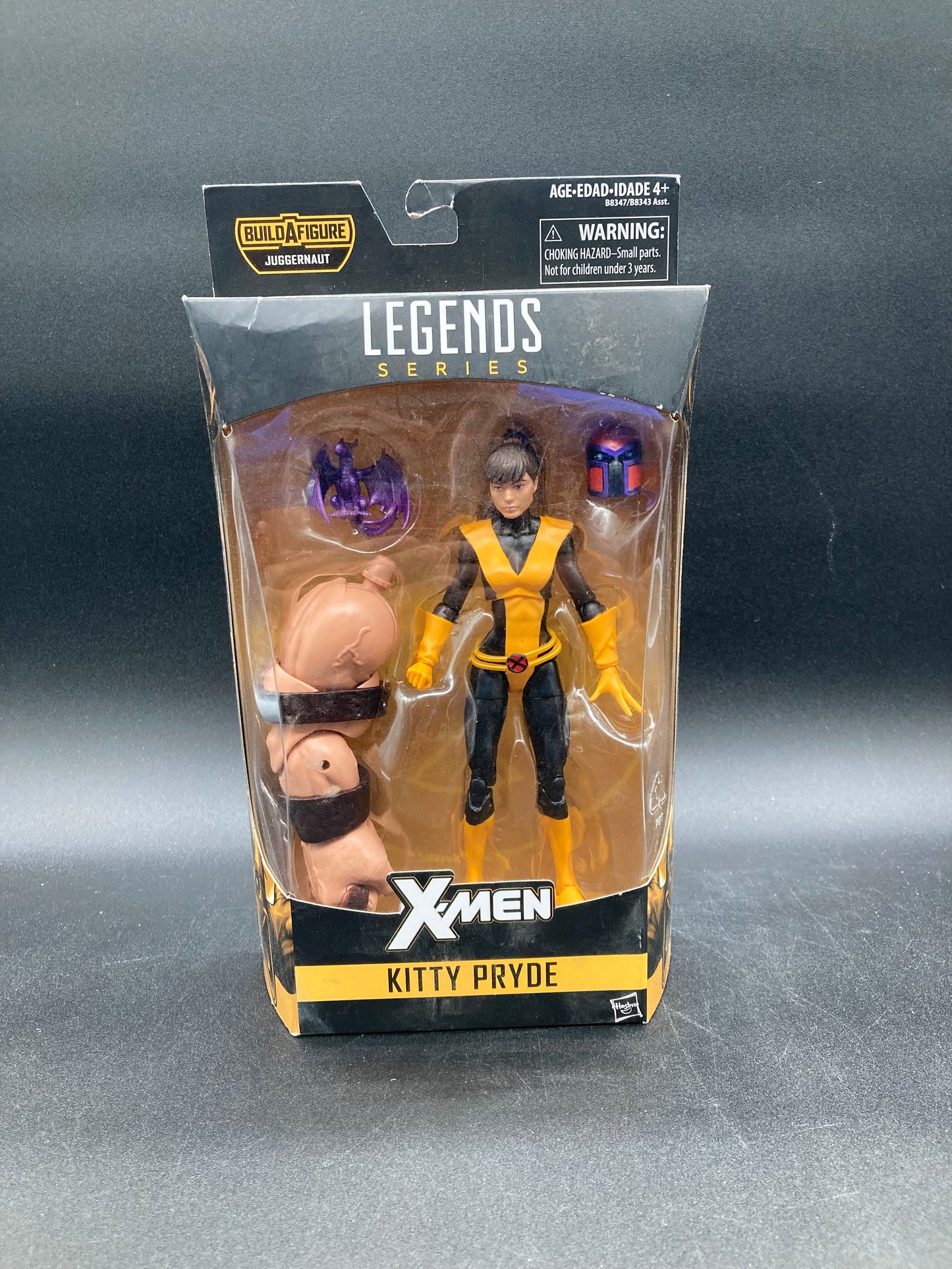 Kitty Pryde Marvel Legends X-Men Figure Juggernaut BAF 2016