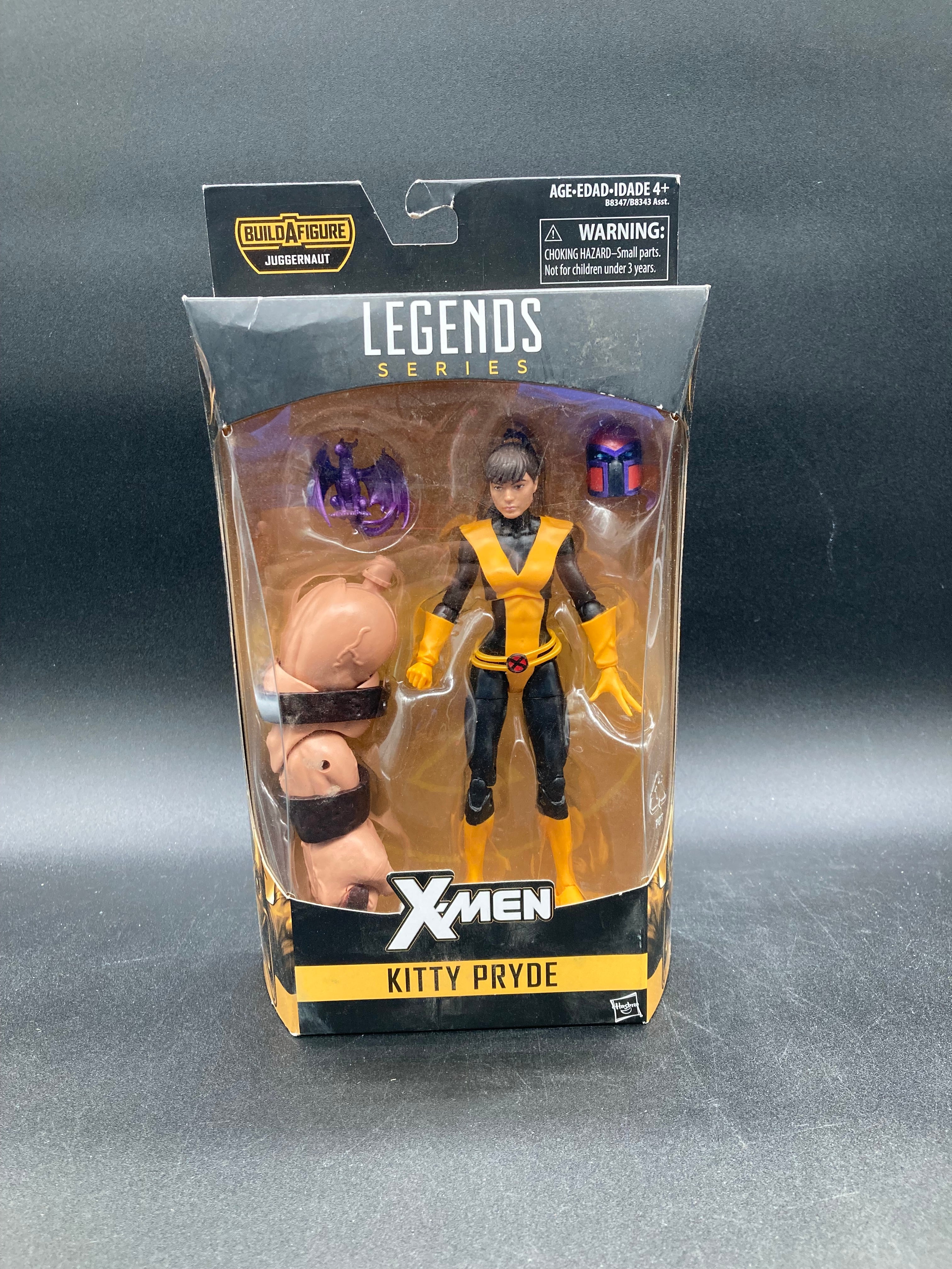 Kitty Pryde Marvel Legends X-Men Figure Juggernaut BAF 2016