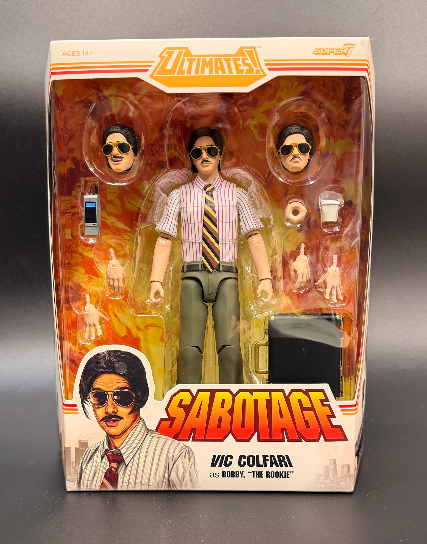 Vic Colfari as Bobby, "The Rookie" Ultimates Super7 Beastie Boys Sabotage 7-Inch Action Figure