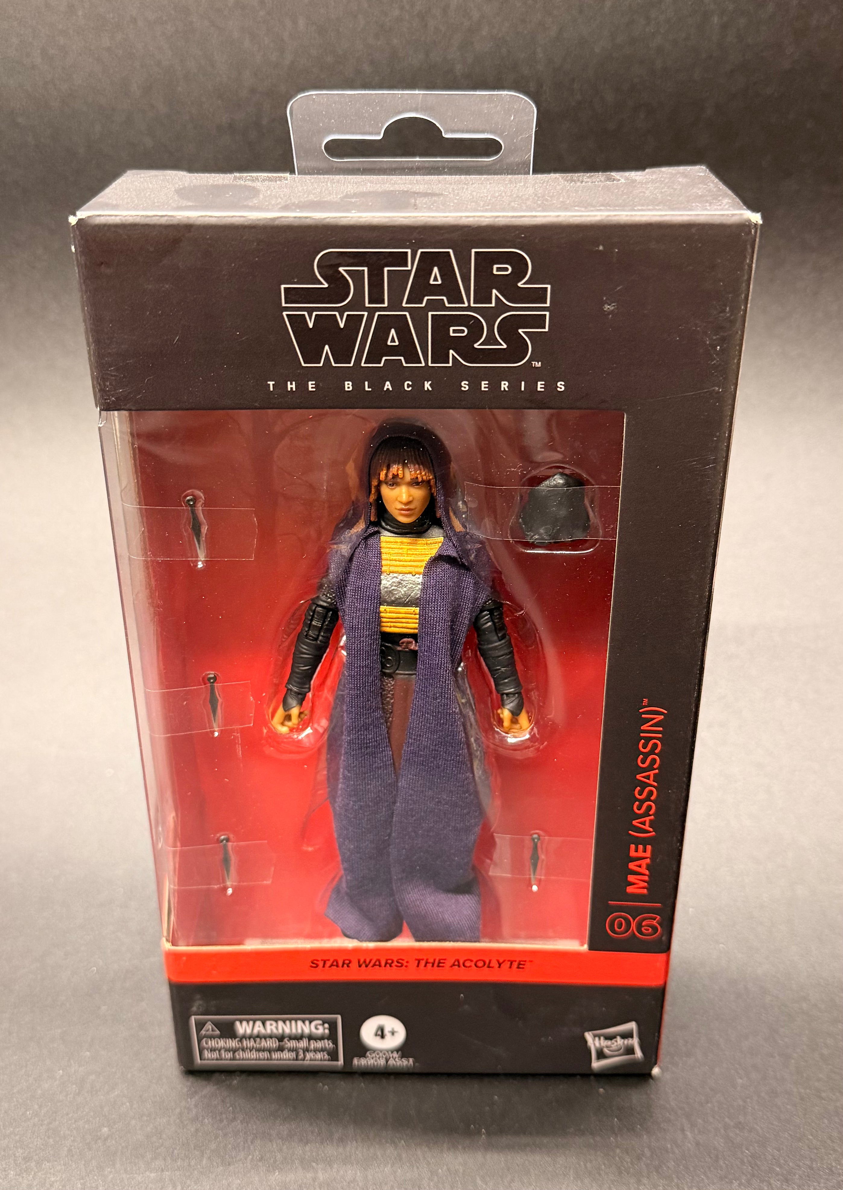 Mae (Assassin) Star Wars: The Acolyte Black Series 6 in. Figure Hasbro