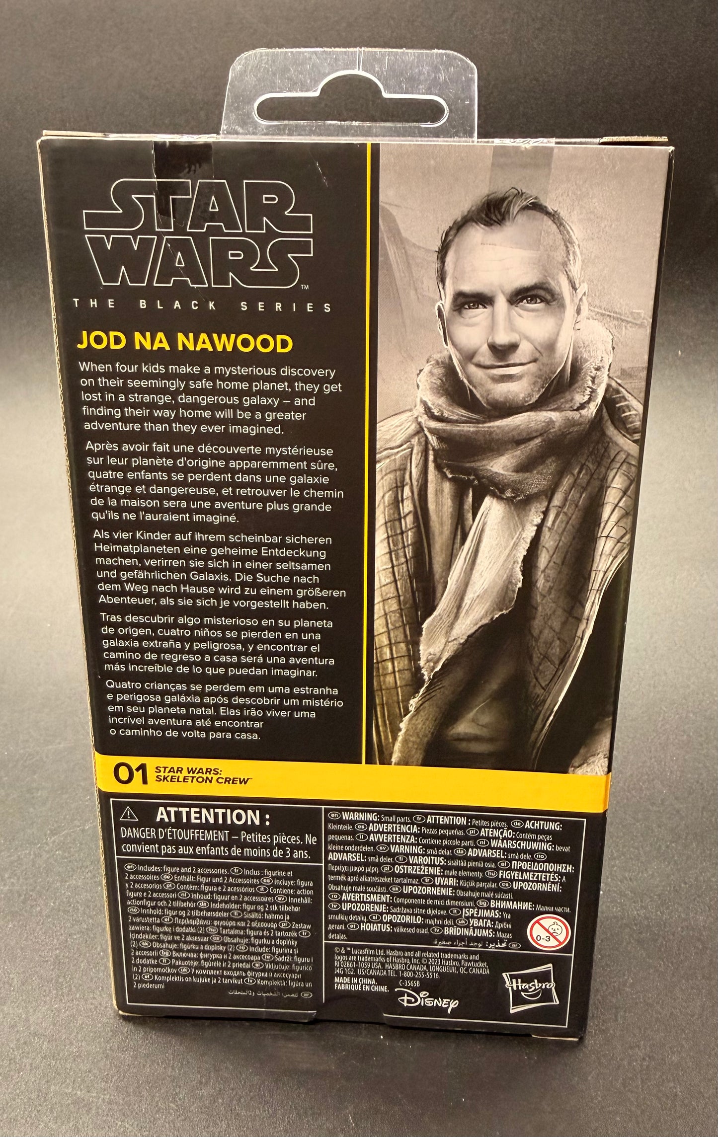 Jod Na Nawood Star Wars: Skeleton Crew Black Series 6 in. Figure Hasbro