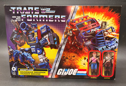 Soundwave Dreadnok Thunder Machine Transformers GI Joe Hasbro