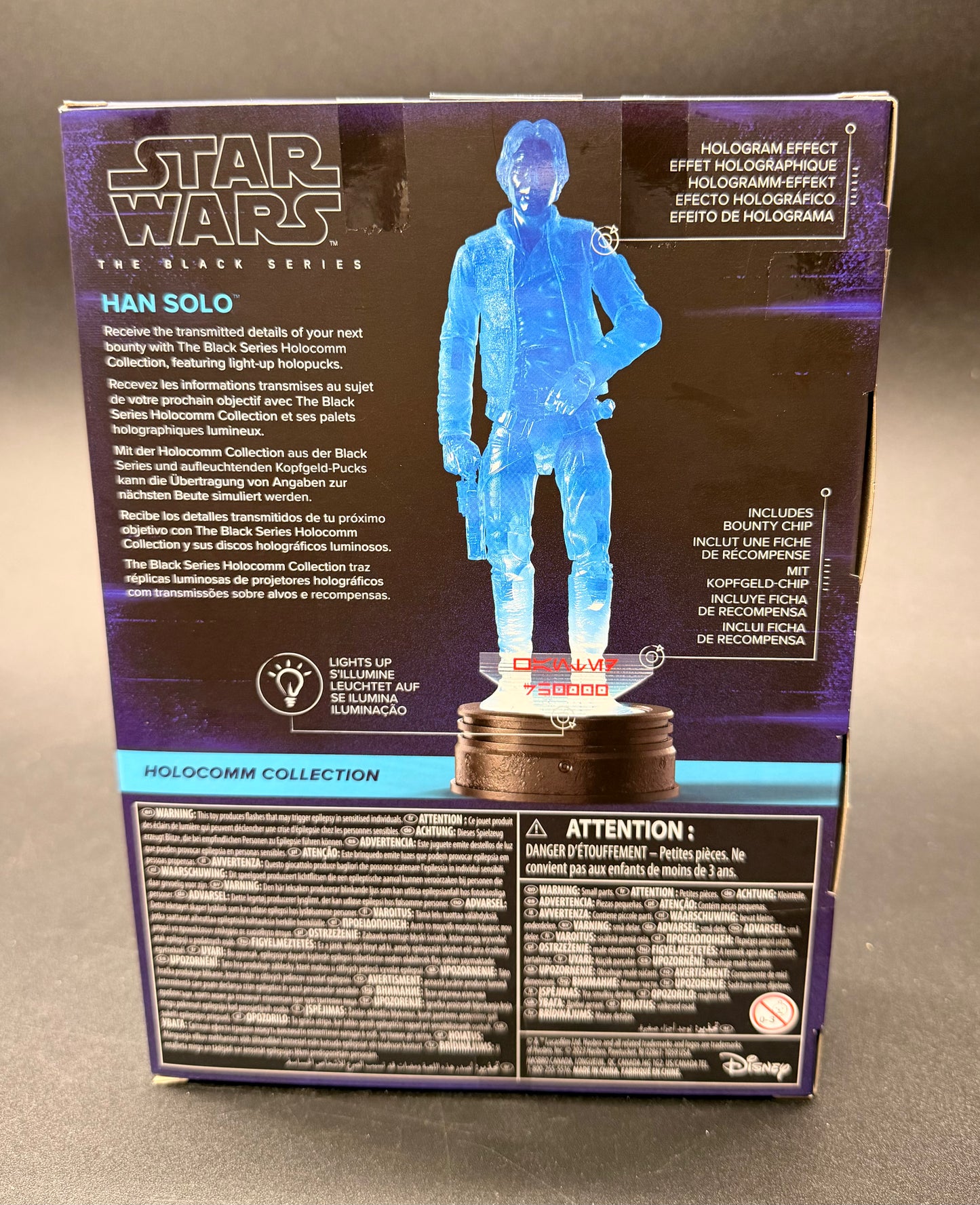 Han Solo Holocomm Collection Star Wars Black Series 6 in. Figure