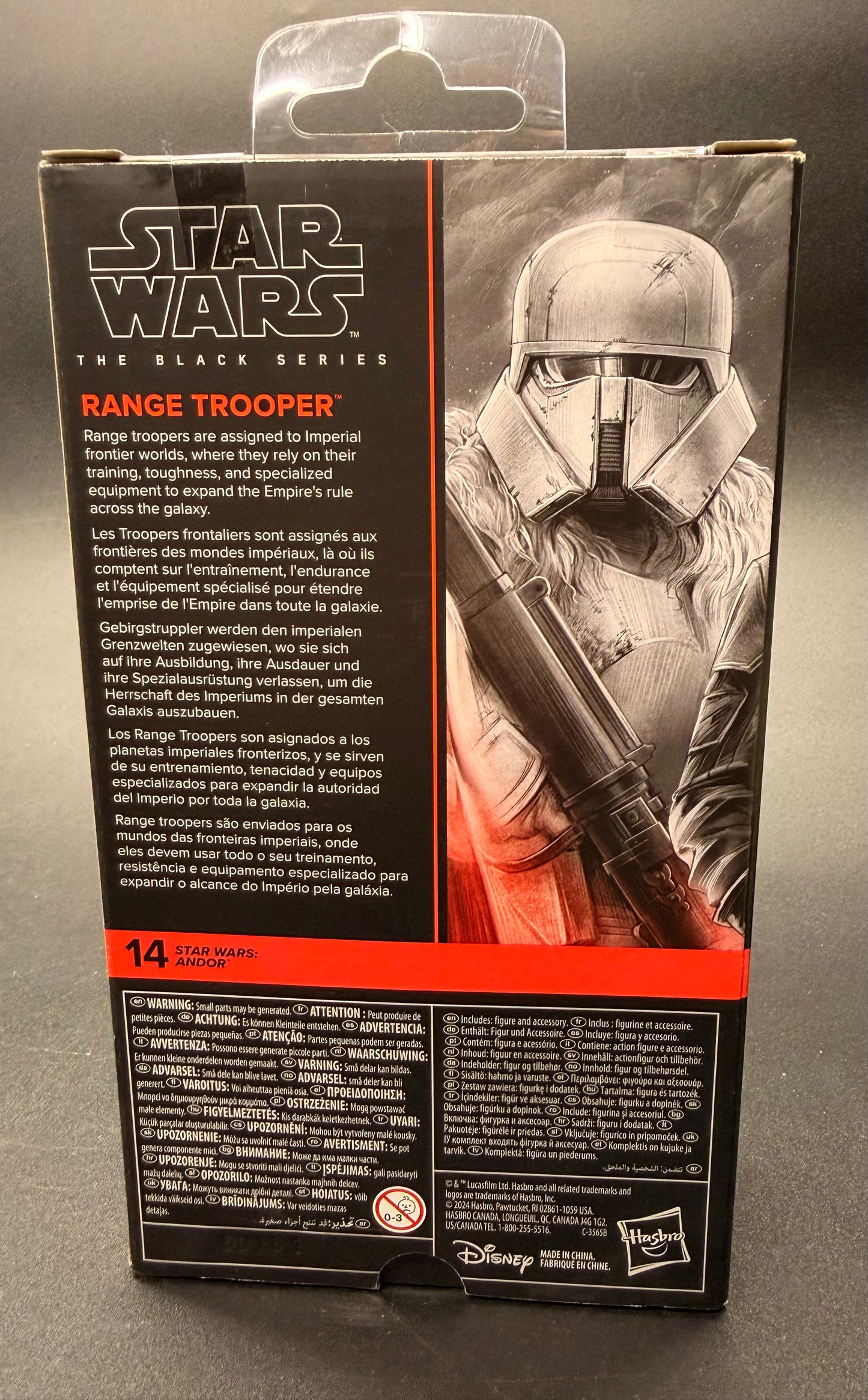 Range Trooper Star Wars: Andor Black Series 6 in. Figure Hasbro