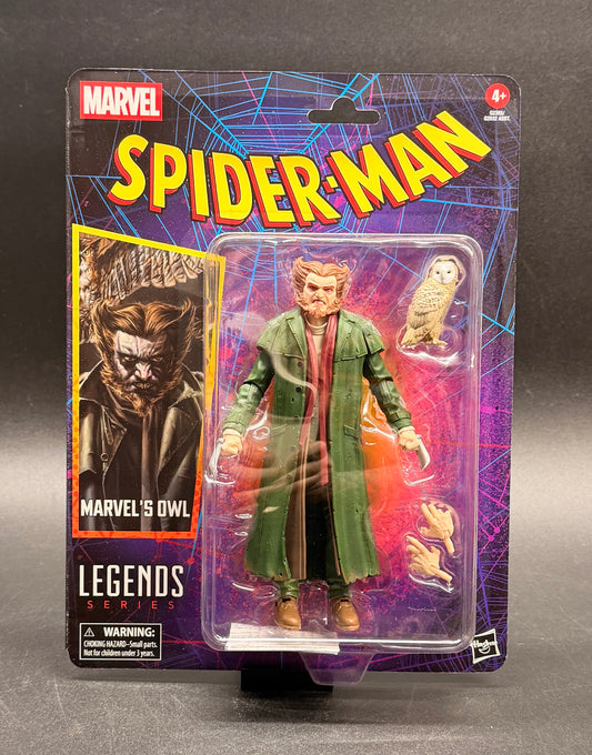 The Owl Spider-Man Retro Card Hasbro 6 in. Figure 2025