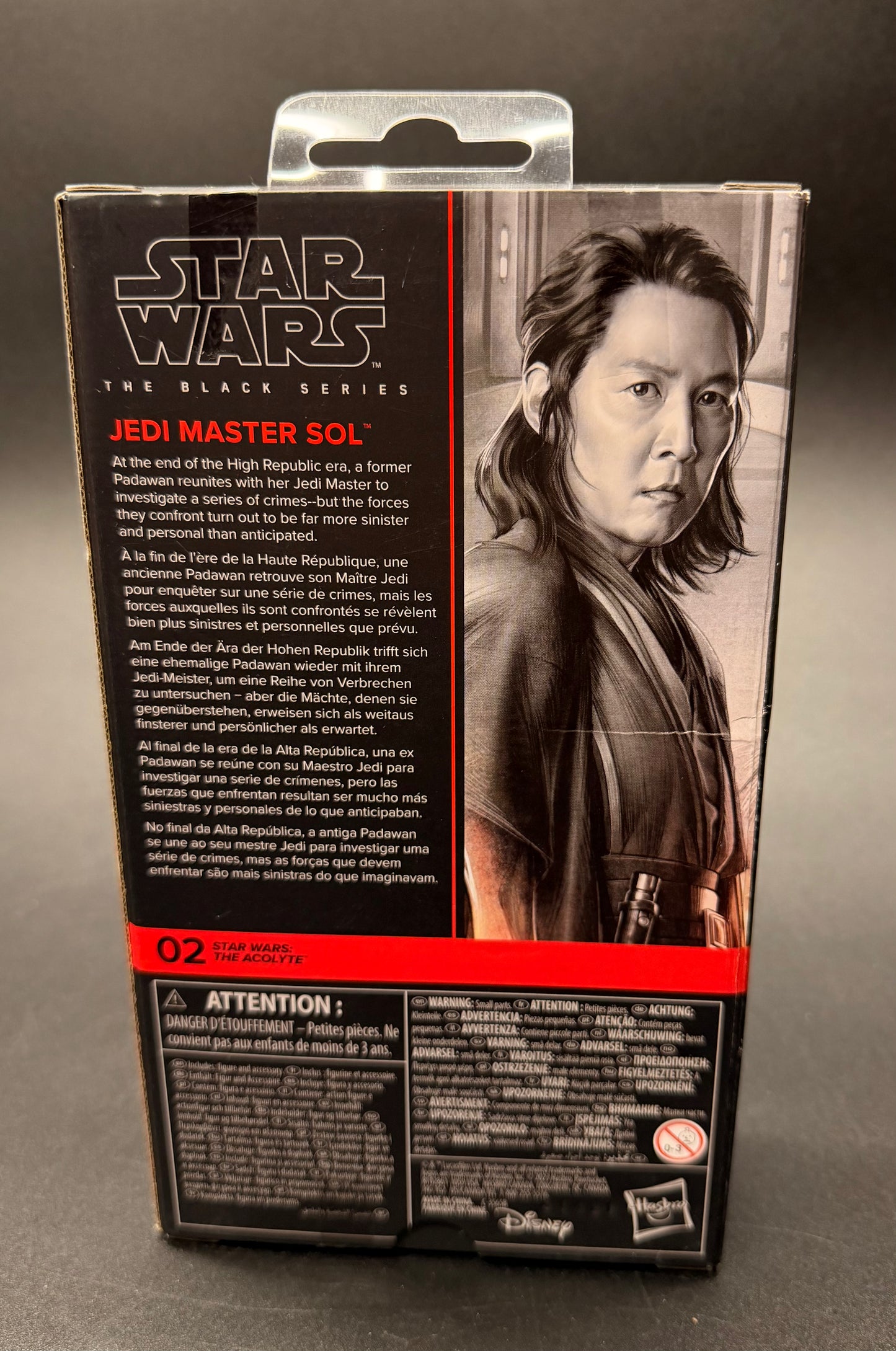 Jedi Master Sol Star Wars: The Acolyte Black Series 6 in. Figure Hasbro