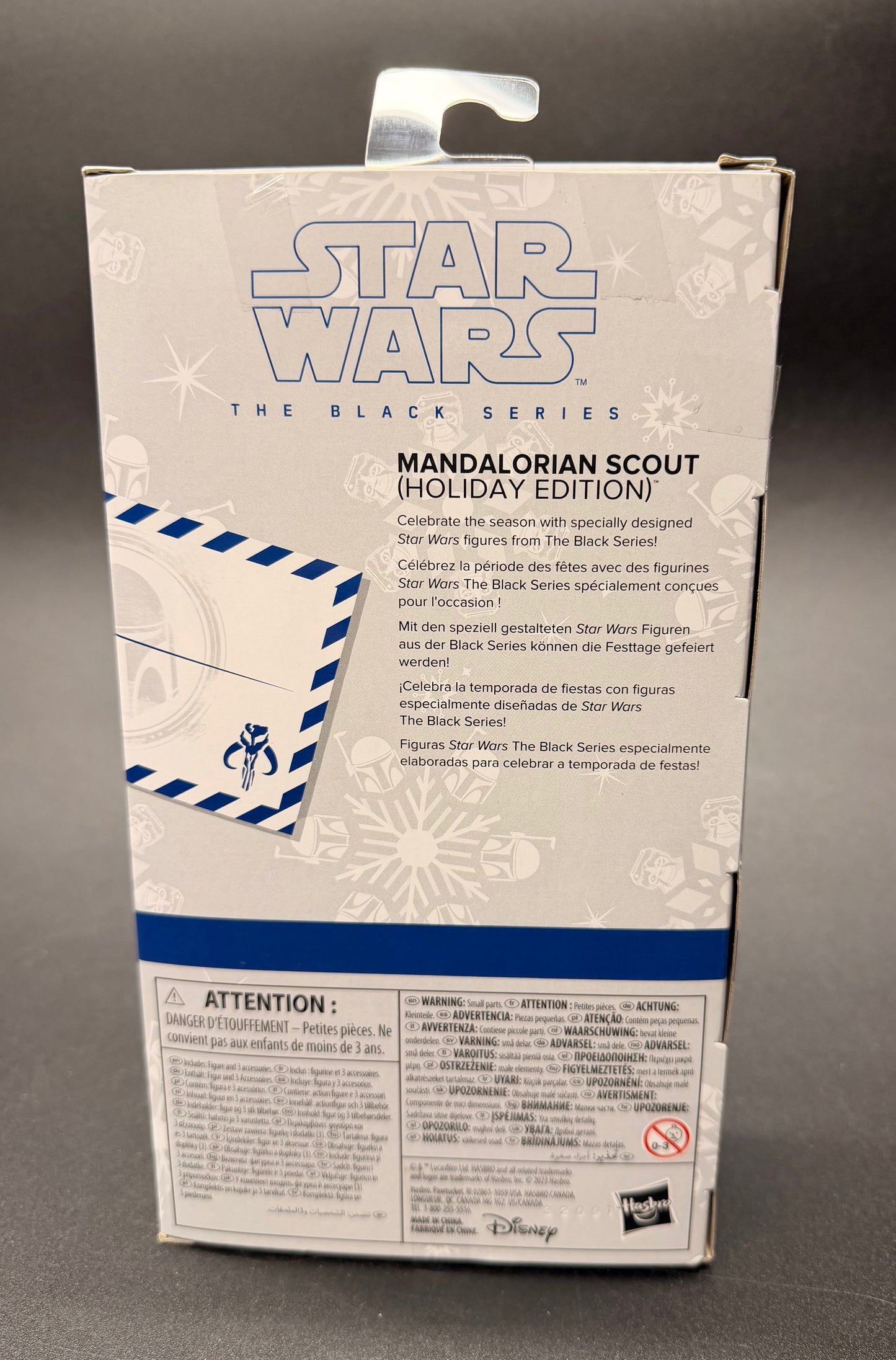 Mandalorian Scout (Holiday Edition) Star Wars Black Series 6 in. Figure Hasbro