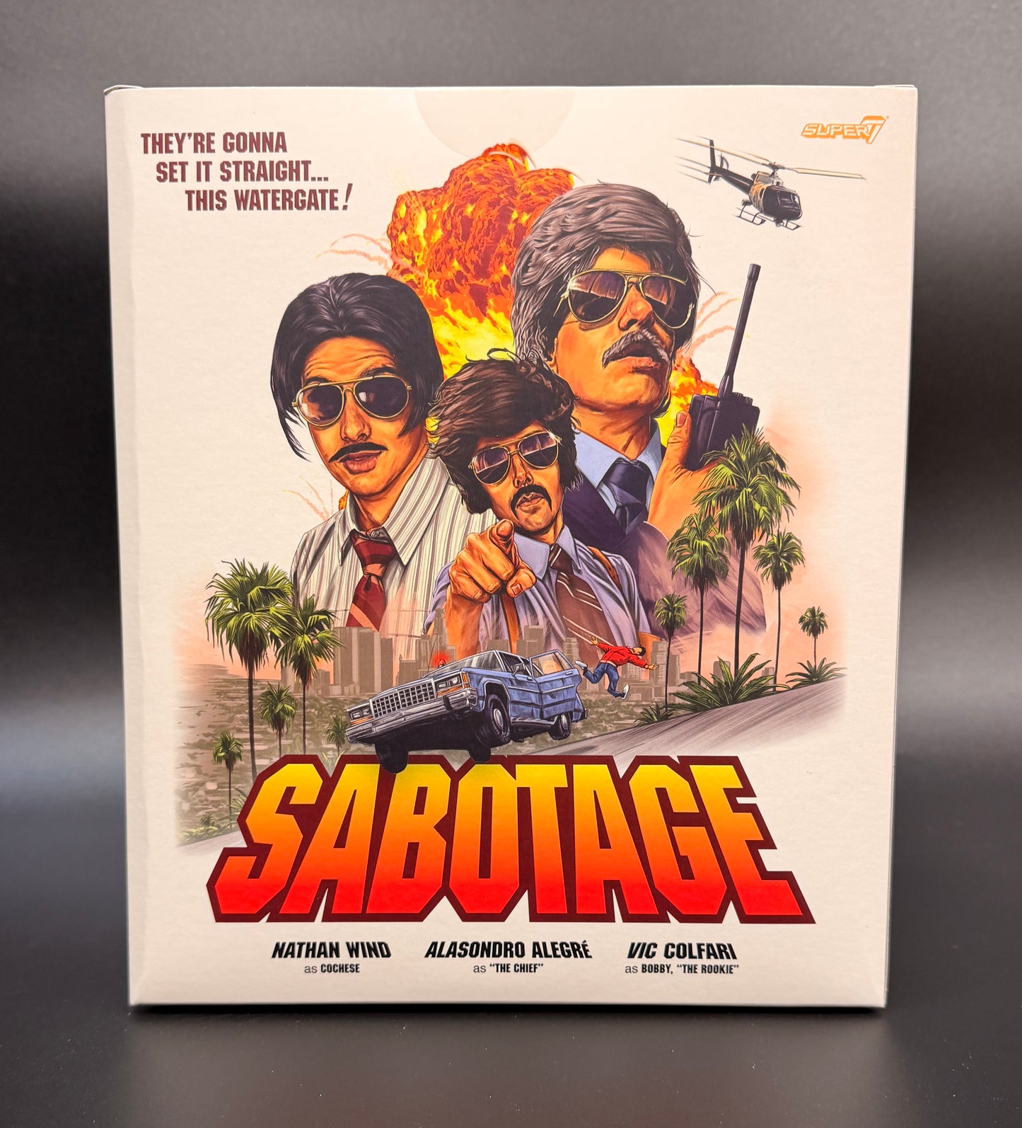 Vic Colfari as Bobby, "The Rookie" Ultimates Super7 Beastie Boys Sabotage 7-Inch Action Figure