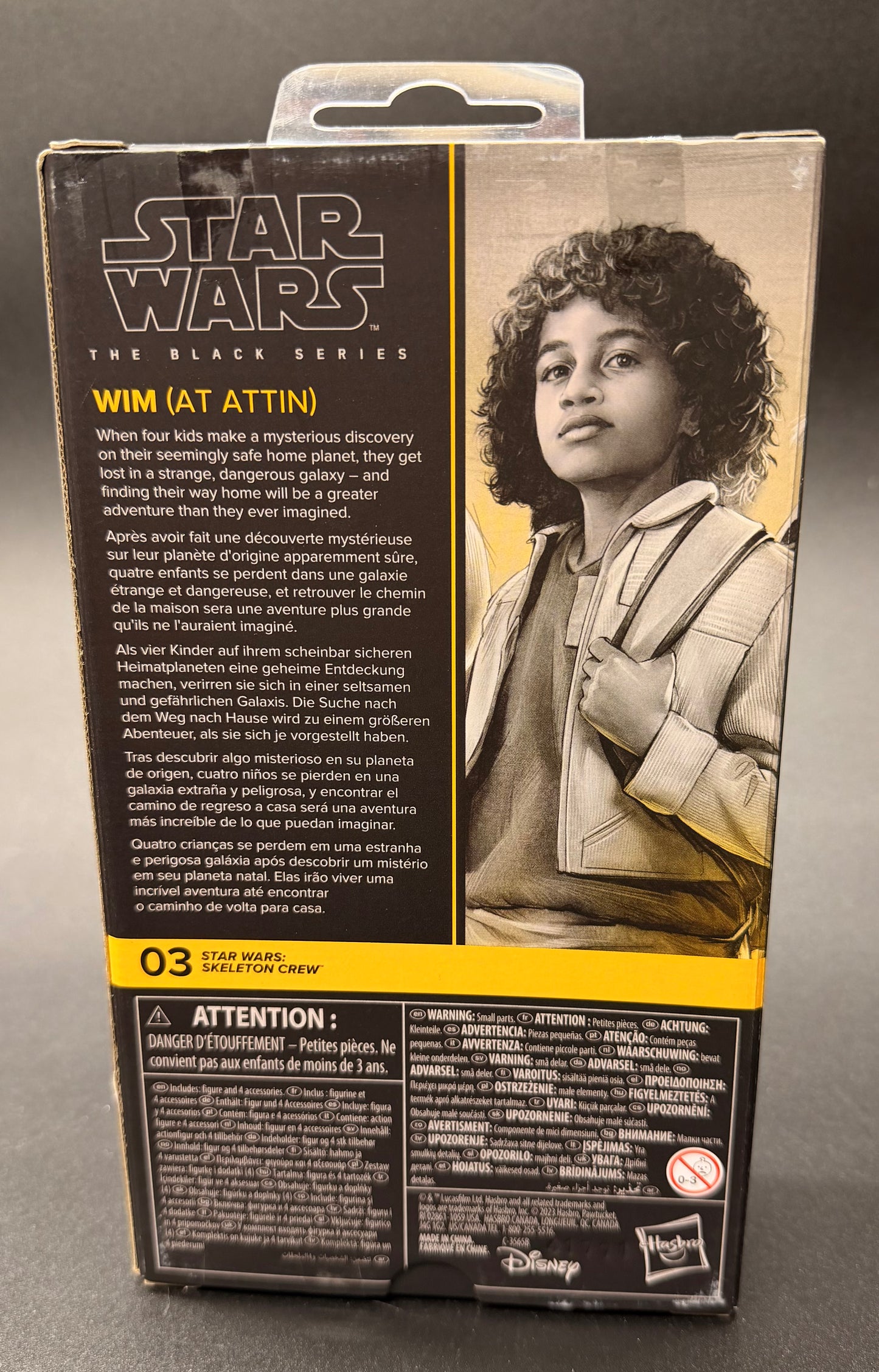 Wim (At Attin) Star Wars: Skeleton Crew Black Series 6 in. Figure Hasbro