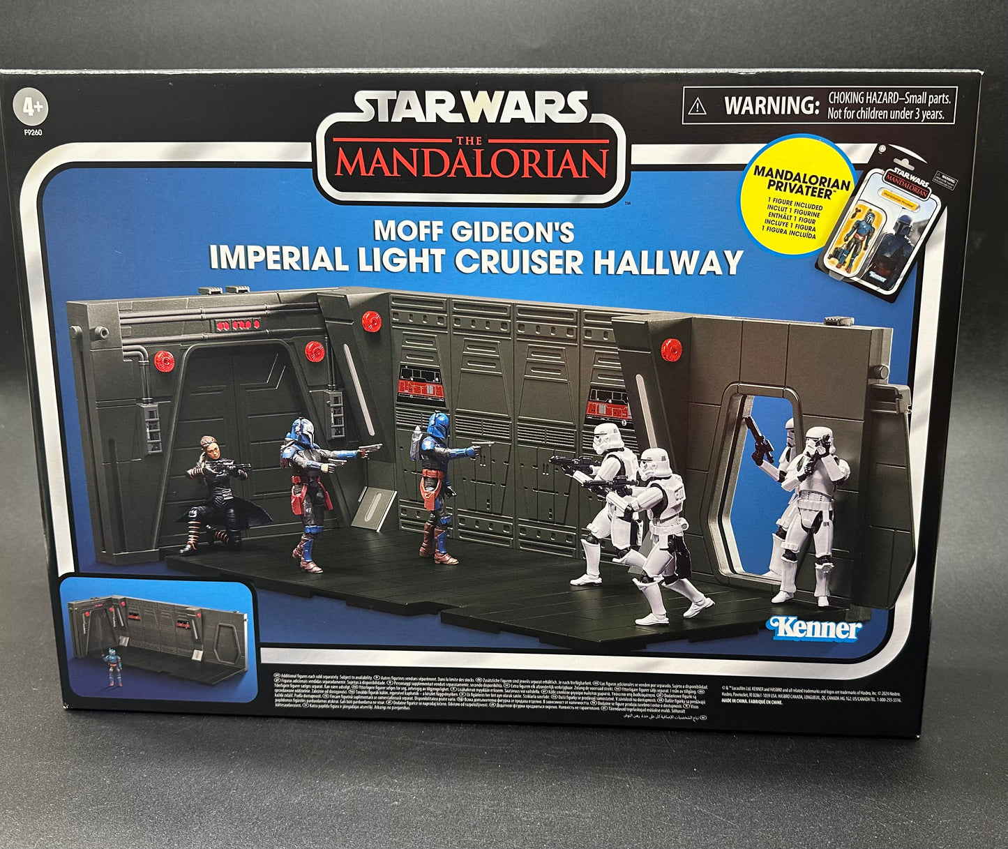 The Mandalorian Moff Gideon’s Imperial Light Cruiser Hallway play set Star Wars The Vintage Collection