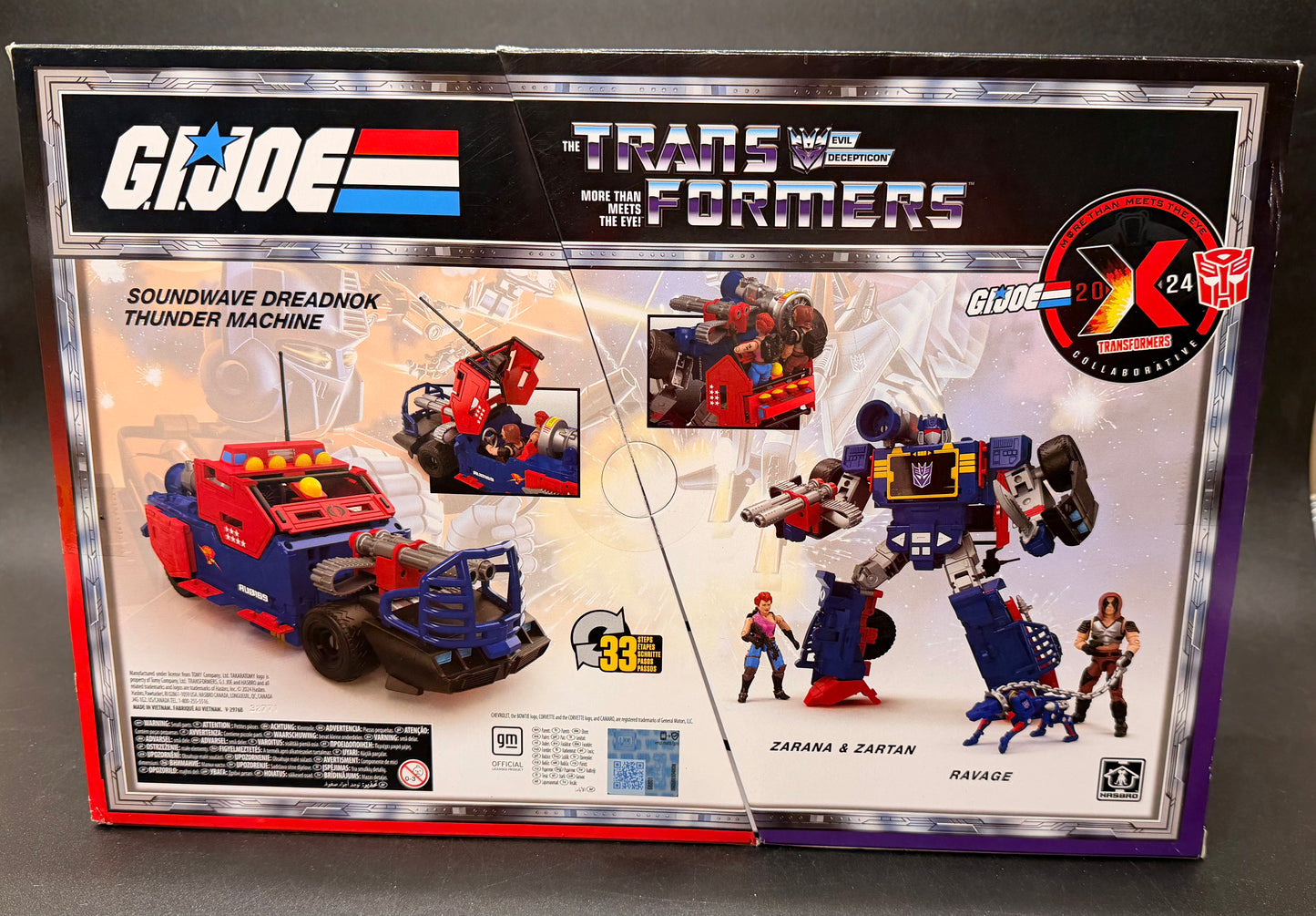Soundwave Dreadnok Thunder Machine Transformers GI Joe Hasbro