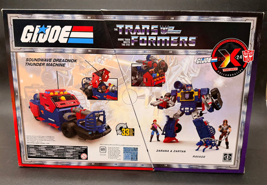 Soundwave Dreadnok Thunder Machine Transformers GI Joe Hasbro
