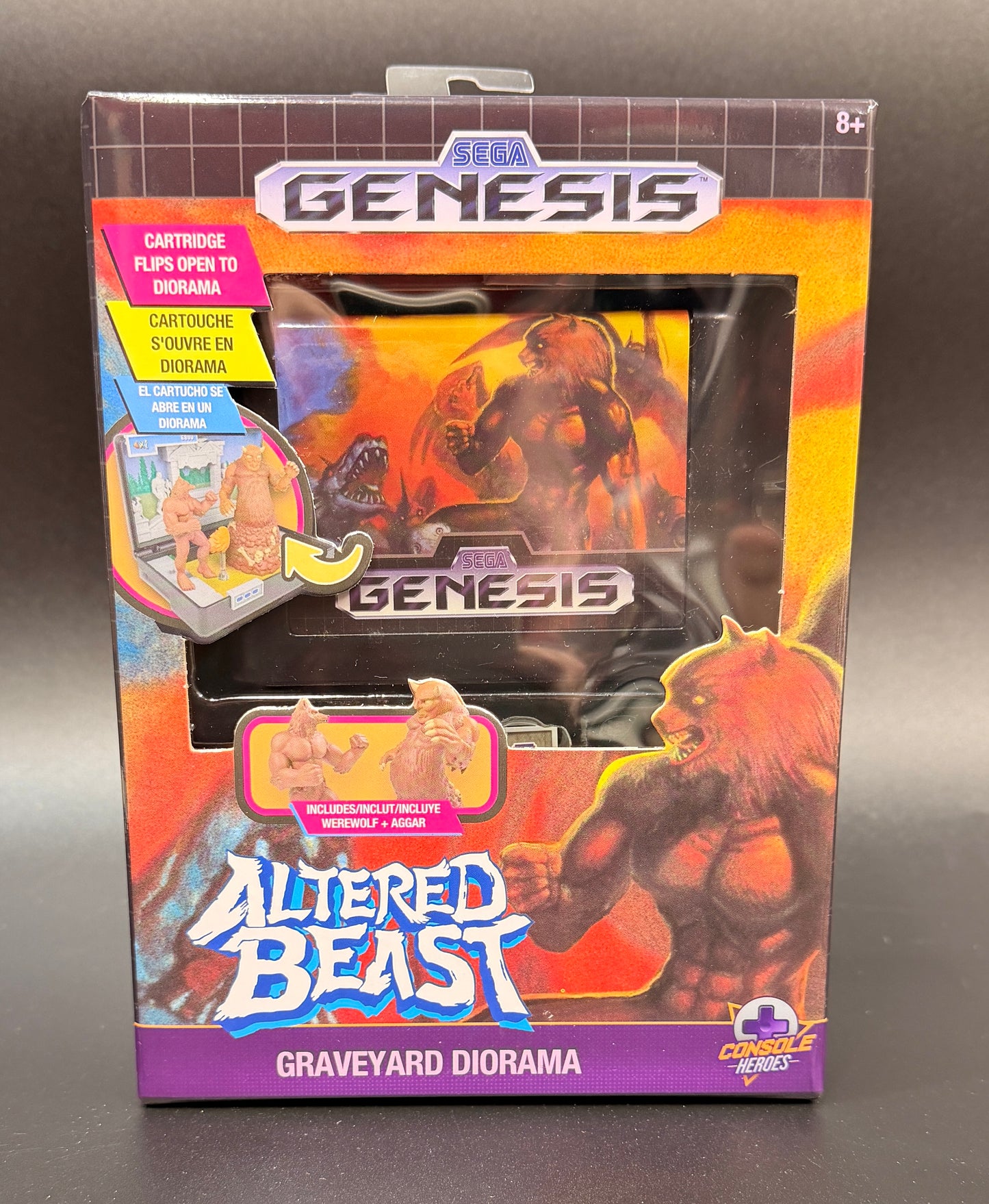 Altered Beast Console Heroes Sega Genesis Series 1 Diorama