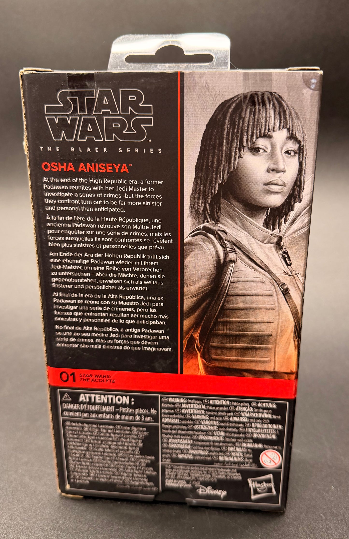 Osha Aniseya Star Wars: The Acolyte Black Series 6 in. Figure Hasbro