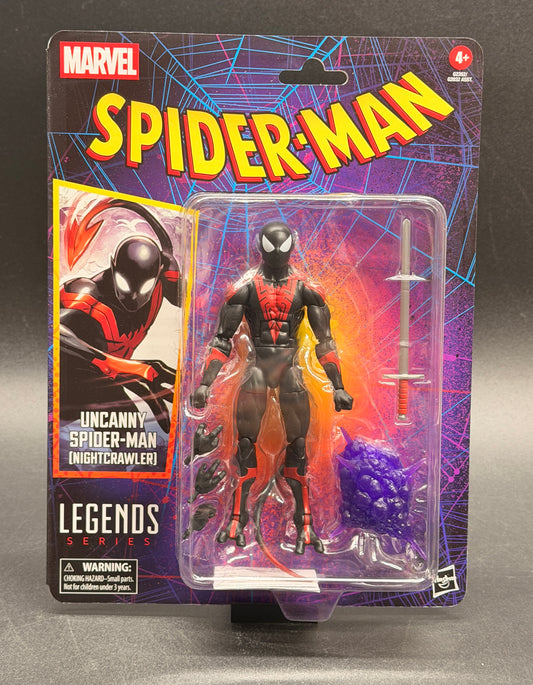 Uncanny Spider-Man ( Nightcrawler) Retro Card Hasbro 6 in. Figure 2025
