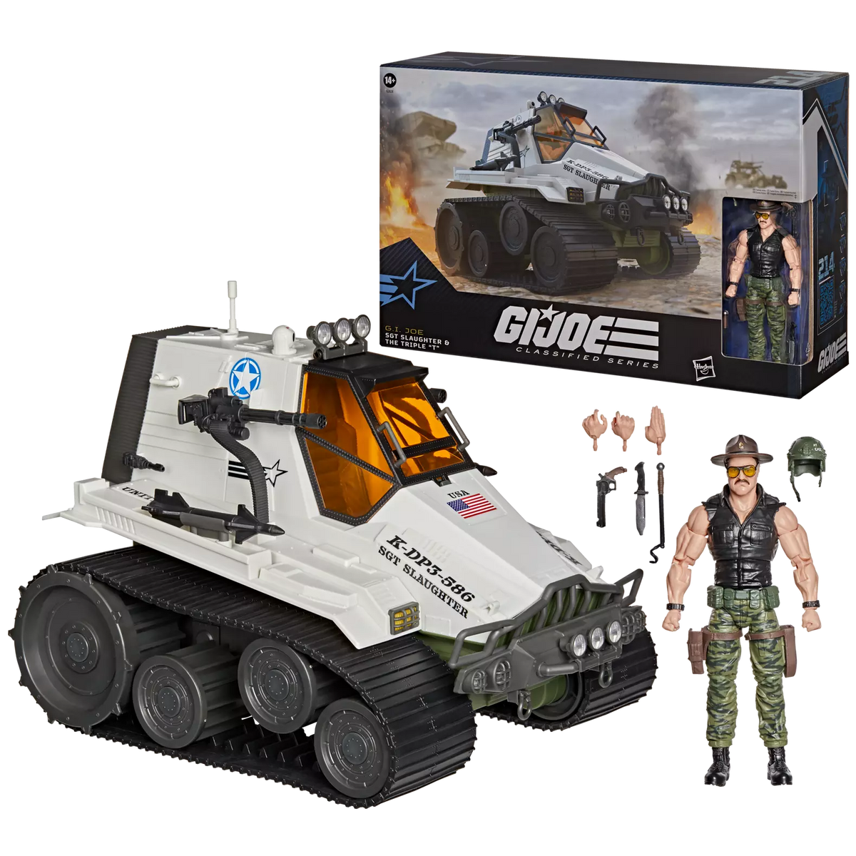 Sgt. Slaughter & Triple T GI JOE Classified Series #214 Action Figure Set Hasbro 2026